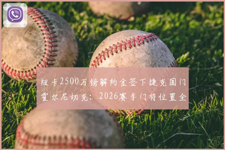 纽卡2500万镑解约金签下捷克国门霍尔尼切克：2026赛季门将位置全面升级，他与瓦茨利克谁更强？深度解析