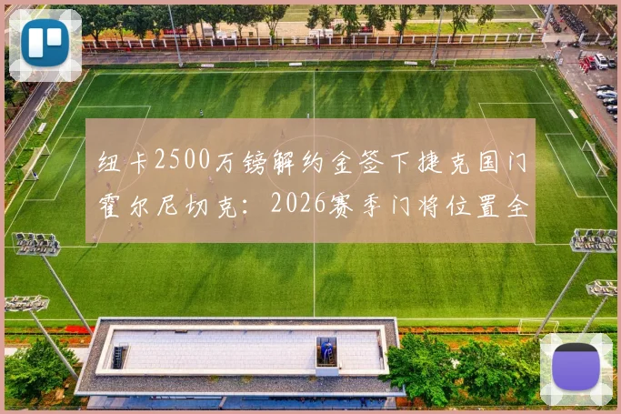 纽卡2500万镑解约金签下捷克国门霍尔尼切克:2026赛季门将位置全面升级,他与瓦茨利克谁更强?深度解析